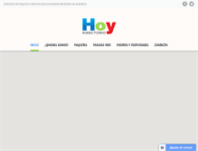 Tablet Screenshot of hoydirectorio.com